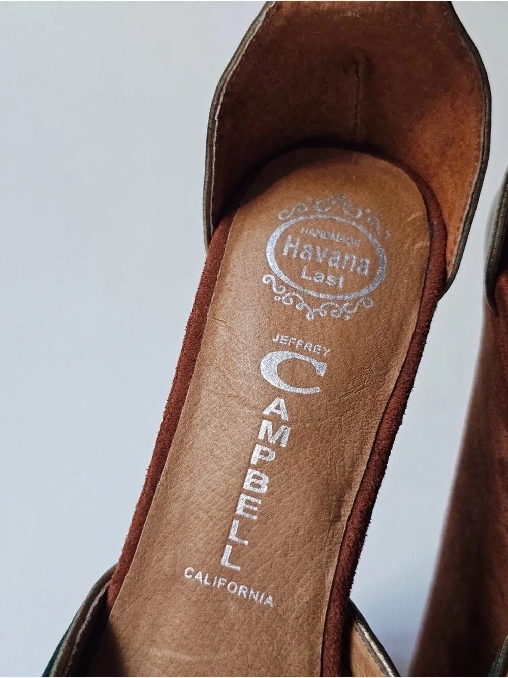 Jeffrey Campbell Havana Last Ankle Strap Split Wedge Platform Heels Size 6